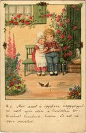 T2/T3 Children Art Postcard. M. Munk Wien Nr. 1158. S: P. Ebner - Ohne Zuordnung