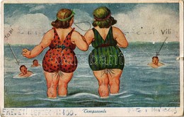 * T3 Terepszemle / Ladies At The Beach, Humour (szakadás / Tear) - Ohne Zuordnung