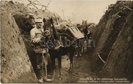 ** T2 Főzőládák Szállítása A Strypa Menti Lövészárokban. Hofmann Cs. és Kir. Altábornagy Hadcsoportja Felvétele. Hadifén - Ohne Zuordnung