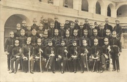 * T2 Hajmáskér, K.u.K. Katonák Csoportképe Kardokkal / Austro-Hungarian Military Officers With Swords, Group Photo - Non Classés