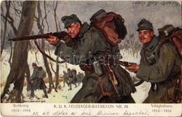 * T2/T3 1917 Weltkrieg 1914-1916 - K.u.K. Feldjäger-Bataillon Nr. 29. Verlag K.u.K. Kmdo. Der 27. Inf. Trp. Dion. / WWI  - Zonder Classificatie