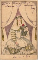 T2/T3 Lady. Wenau-Brabant 1864. Art Nouveau S: Mela Koehler (EK) - Zonder Classificatie