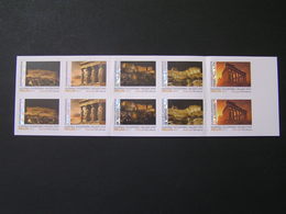 GREECE 2019 Booklets SELF-ADHESIVE Stamps ACROPOLIS MNH.. - Carnets