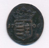 1706. X Poltura Cu 'II. Rákóczi Ferenc' (6,73g) T:2,2-
Huszár: 1535., Unger II.: 1133.a - Unclassified