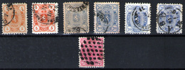 Finlandia Nº 14a, 16, 16a, 17. Año 1875/81 - Ungebraucht