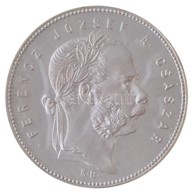 1868KB 1Ft Ag 'Ferenc József / Angyalos Címer' Rozettával, Artex-veret T:1  
Hungary 1868KB 1 Forint Ag 'Franz Joseph' W - Ohne Zuordnung