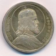 1938. 5P Ag 'Szent István' T:1- Patina, Ph. Adamo P8.1 - Ohne Zuordnung