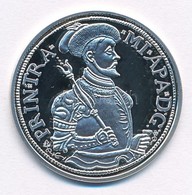 DN 'Történelmi Féltallérok Utánveretben - Apafi Mihály Féltallérja 1663' Ag Emlékérem Tanúsítvánnyal (10,37g/0.999/35mm) - Ohne Zuordnung