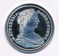 DN 'Történelmi Féltallérok Utánveretben - Mária Terézia Féltallérja 1742' Ag Emlékérem Tanúsítvánnyal (10,37g/0.999/35mm - Ohne Zuordnung