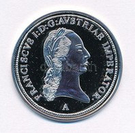 DN 'Történelmi Féltallérok Utánveretben - I. Ferenc Féltallérja 1815' Ag Emlékérem Tanúsítvánnyal (10,37g/0.999/35mm) T: - Ohne Zuordnung