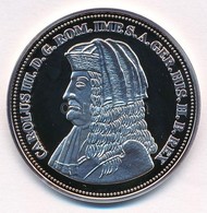 DN 'Királyi Koronák - III. Károly 5 Korona 1909' Ag Emlékérem Tanúsítvánnyal (20g/0.999/38,61mm) T:PP - Ohne Zuordnung