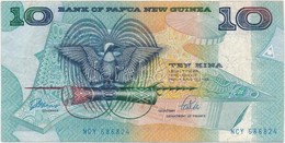 Pápua Új-Guinea 1988. 10K T:III 
Papua New Guinea 1988. 10 Kina C:F - Zonder Classificatie