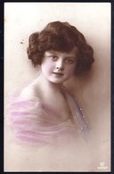 CARTE PHOTO - JOLIE FILLETTE - NICE GIRL - VERSO ** DURCH DIE ETAPPEN INSPEKTION  GENT ** - Gand Intérieur - OC26/37 Zonas Iniciales