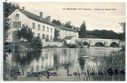 - 12 - BESSINES - ( Haute-Vienne ), Usine Du Vieux Pont, épaisse,  Non écrite, TTBE, Scans. - Bessines Sur Gartempe