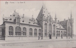 Veurne Furnes La Gare Statie Station (In Zeer Goede Staat) - Veurne