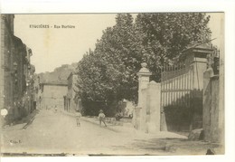 Carte Postale Ancienne Eyguières - Rue Burlière - Eyguieres