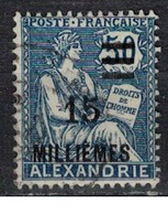 ALEXANDRIE              N°  YVERT   71    OBLITERE       ( Ob  2/64 ) - Used Stamps