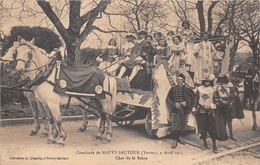 ¤¤    -   NEUVY-SAUTOUR  -  Cavalcade De 1911  -   Char De La Reine     -   ¤¤ - Neuvy Sautour