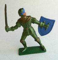 FIGURINE STARLUX -  SOLDAT MEDIEVAL CHEVALIER   MPC33 HOMME D'ARME EPEE 1966 - Starlux