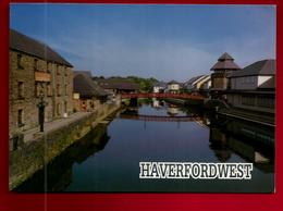 CP Pays De Galles Wales Haverfordwest Hwlffordd Hwiffordd ? Dyfed - Rivière Pont Minnies ... - Contea Sconosciuta