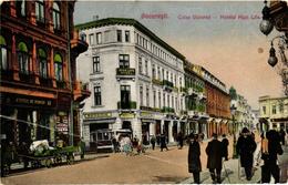 Romania, Bucharest, Bucuresti, Calea Victoriei, Hotel High Life, Old Postcard - Rumania