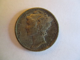 USA Dime 1943 (mintage Default) - 1916-1945: Mercury (Mercure)