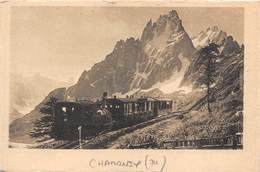 74-CHAMONIX- CHEMIN DE FER MONTANVERT - Chamonix-Mont-Blanc