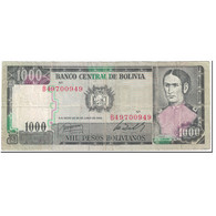 Billet, Bolivie, 1000 Pesos Bolivianos, 1982, 1982-06-25, KM:167a, TB - Bolivie