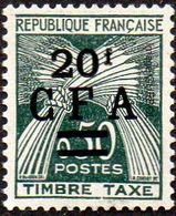 Réunion N° Taxe 47 ** Gerbes De Blé - Timbres-taxe