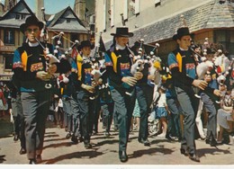 CPSM - 29 - QUIMPER - Grandes Fêtes De Cornouaille - Défilé Des Sonneurs Du Pays Glazick  - 096 - Quimper