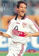 BRD Fredi Bobic VfB Stuttgart Fussball - Sammelbild Aus Den 90-ziger Jahren - Sport