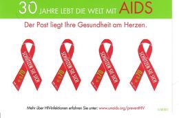 O.N.U. VIENNA - 2011 - LOTTA ALL'AIDS - FOGLIETTO - Unused Stamps