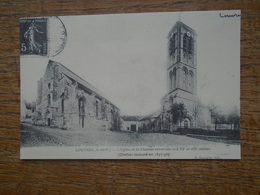 " édition Cartes D'autrefois " Louvres , L'église Et Le Clocher Construits Aux XIe Et XIIe Siècles - Louvres