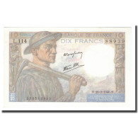 France, 10 Francs, Mineur, 1946, 1946-09-26, SPL, Fayette:8.15, KM:99e - 10 F 1941-1949 ''Mineur''