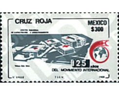 Ref. 37435 * MNH * - MEXICO. 1988. 125th ANNIVERSARY OF RED CROSS . 125 ANIVERSARIO DE LA CRUZ ROJA - Cruz Roja