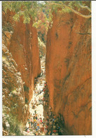 Geological Formation Of Standley Chasm (Aboriginal People Original Owners).Carte Postale Entier Postal Neuf Australie - Oceania