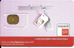 CARTE-GSM-SFR-PUCE -SFR-REPERTOIRE-Puce  Attachée-Garantie -NEUVE-TBE LUXE- - Prepaid: Mobicartes