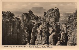 Blick Auf Die Basteibrûcke B. Kurort Rathen ,Sächs. Schweiz - Bastei (sächs. Schweiz)