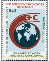 Ref. 349292 * MNH * - PAKISTAN. 1988. 125th ANNIVERSARY OF THE INTERNATIONAL RED CROSS . 125 ANIVERSARIO DE LA CRUZ ROJA - Pakistán