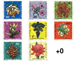 Ref. 95117 * MNH * - RWANDA. 1968. TROPICAL FLOWERS . FLORES TROPICALES - Ungebraucht