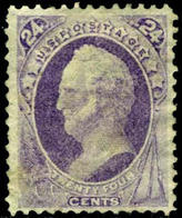 US #153 VF/XF Mint No Gum  24c General Scott From 1870 - Neufs
