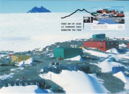 Australian Antarctic 2004 Mawson Station 50c Maximum Card - Cartes-maximum