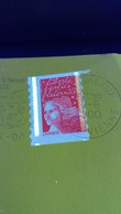 1997 N° 3088 ( 3085 )  A CHEVAL 2 BARRE PHOSPHORESCENTE TVP ROUGE TYPE 1 MARIANNE DE LUQUET OBLITÉRÉ 12.00 € NEUF - Brieven En Documenten