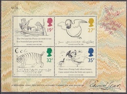 1988	Great Britain	1170-1173/B4	Birds	10,00 € - Struzzi