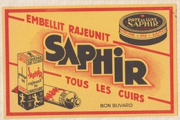 9/41  BUVARD SAPHIR EMBELLIT TOUS LES CUIRS - Verf & Lak