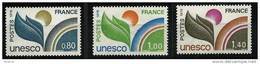 FR Service YT 50 à 52 " UNESCO " 1976 Neuf** - Mint/Hinged