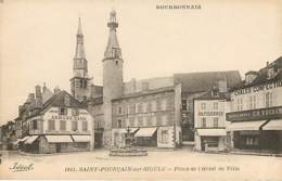 SAINT POURCAIN SUR SIOULE - Place De L'hôtel De Ville - 1841 - Autres & Non Classés