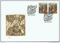 FDC 167 SLOVAQUIE 1998 Mi 327 Yv 284 Christmas / Noël Adoration Des Rois Mages - FDC