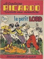 Capitaine RICARDO N° 352- Le Petit LORD - TBE - Aventura