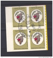 Andorre  :  Yv  478  (o)   Bloc De 4 - Used Stamps